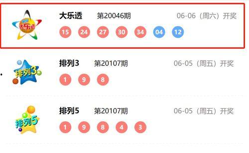 上期六开奖结果查询,数字背后的故事与启示”