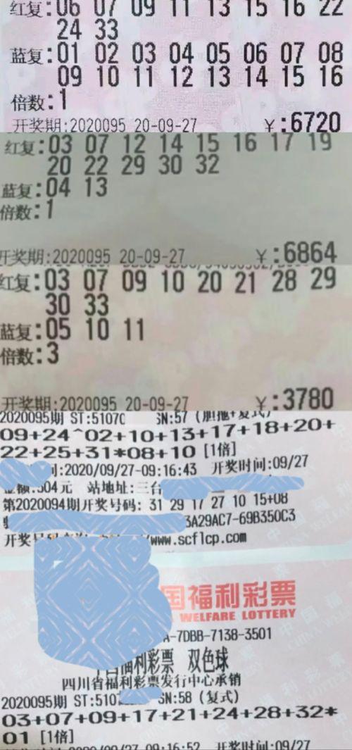 95期彩票开奖结果,惊喜连连，大奖花落谁家？